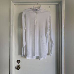 Patagonia capilene 1/4 zip White Long Sleeve Men's Shirt